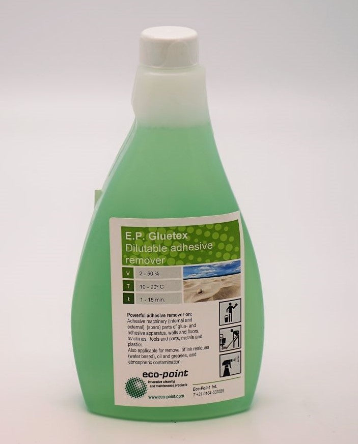 Gluetex NF - Commercial Glue, Adhesive & Label Cleaner and Remover PR088